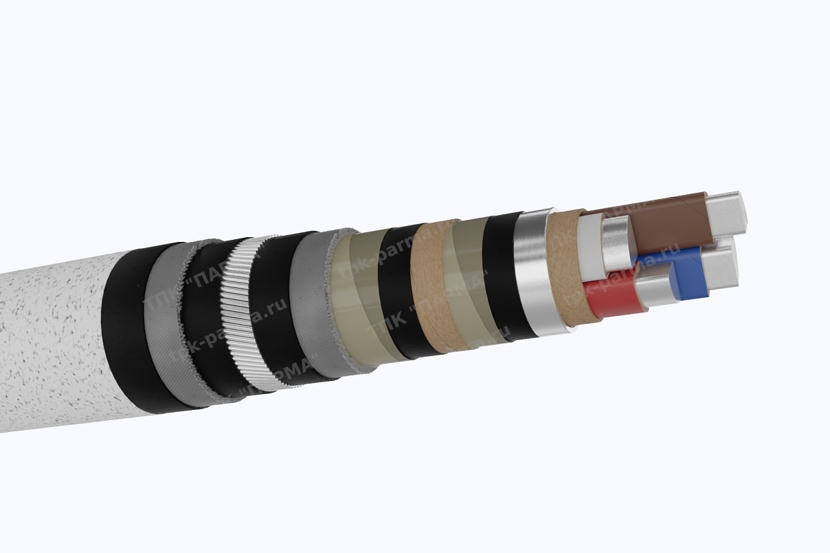 Фотография провода Кабель АСП2л 4х50 - 1кВ